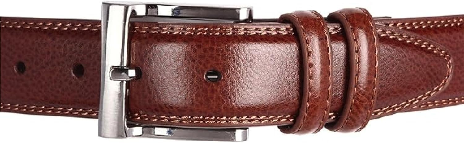 image:imageFlorsheim Pebble Grain Leather BeltNavy