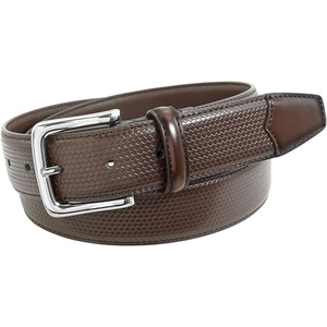 image:imageFlorsheim Marshall Embossed Weave BeltBrown
