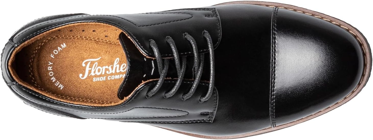 image:imageFlorsheim Boys Rucci JR Cap Toe Oxford Little Kid amp Big KidBlack