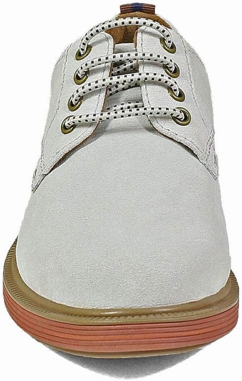 image:imageFlorsheim Boys Supacush Plain Toe Oxford Little Kid amp Big KidWhite SuedeBrick Sole