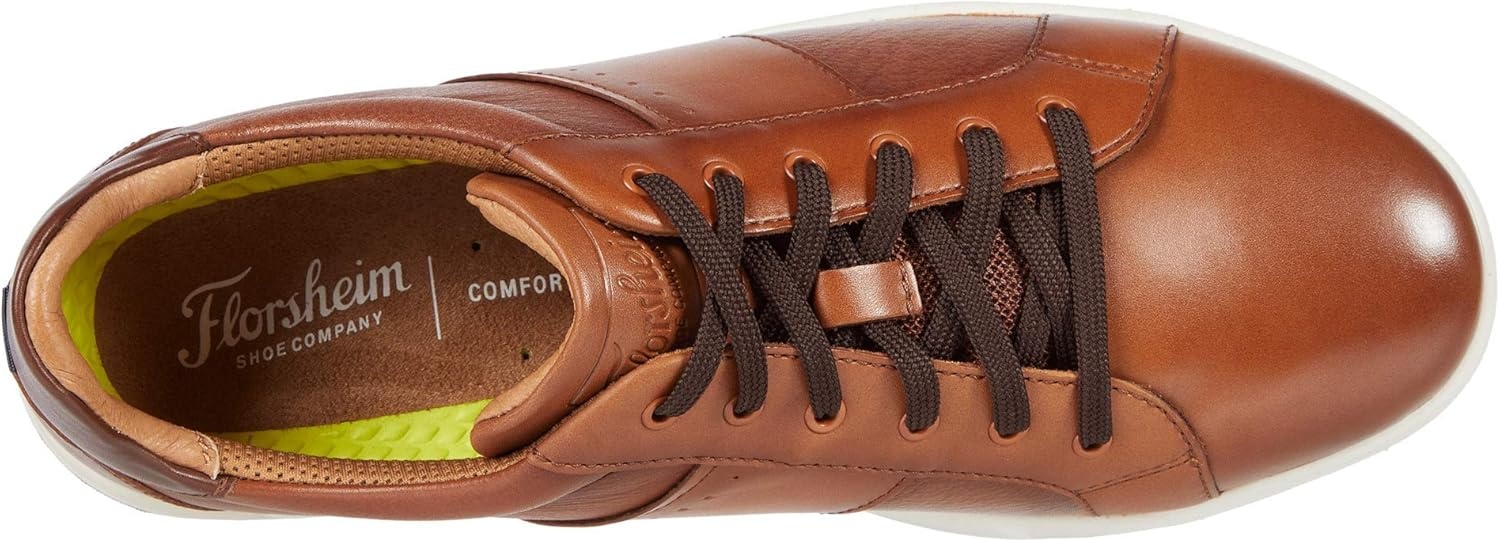 image:imageFlorsheim Crossover Lace to Toe Mens OxfordCognac
