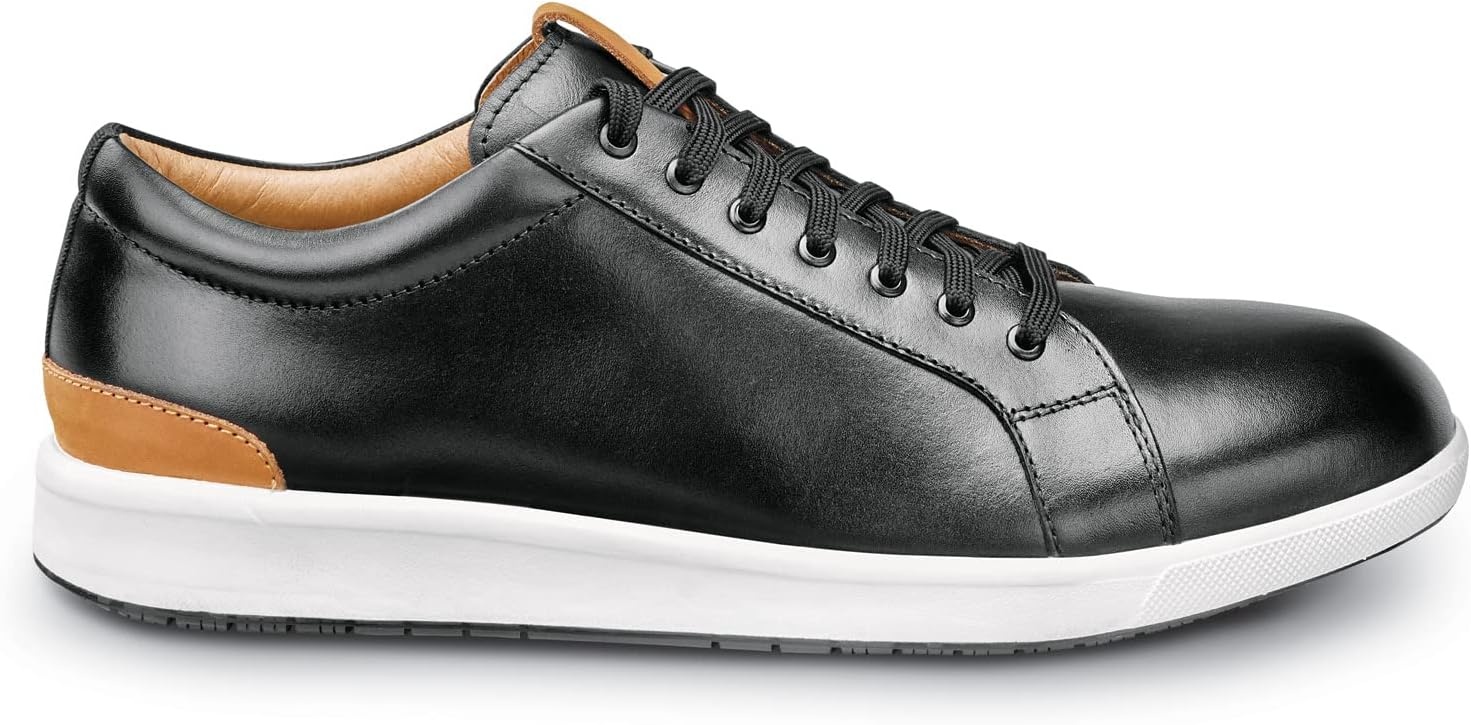 image:imageFlorsheim Crossover Work Mens Black Steel Toe EH MaxTrax Slip Resistant Lace to Toe Oxford Work ShoeBlack