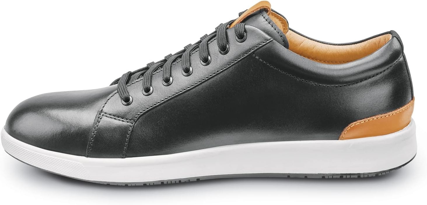 image:imageFlorsheim Crossover Work Mens Black Steel Toe EH MaxTrax Slip Resistant Lace to Toe Oxford Work ShoeBlack