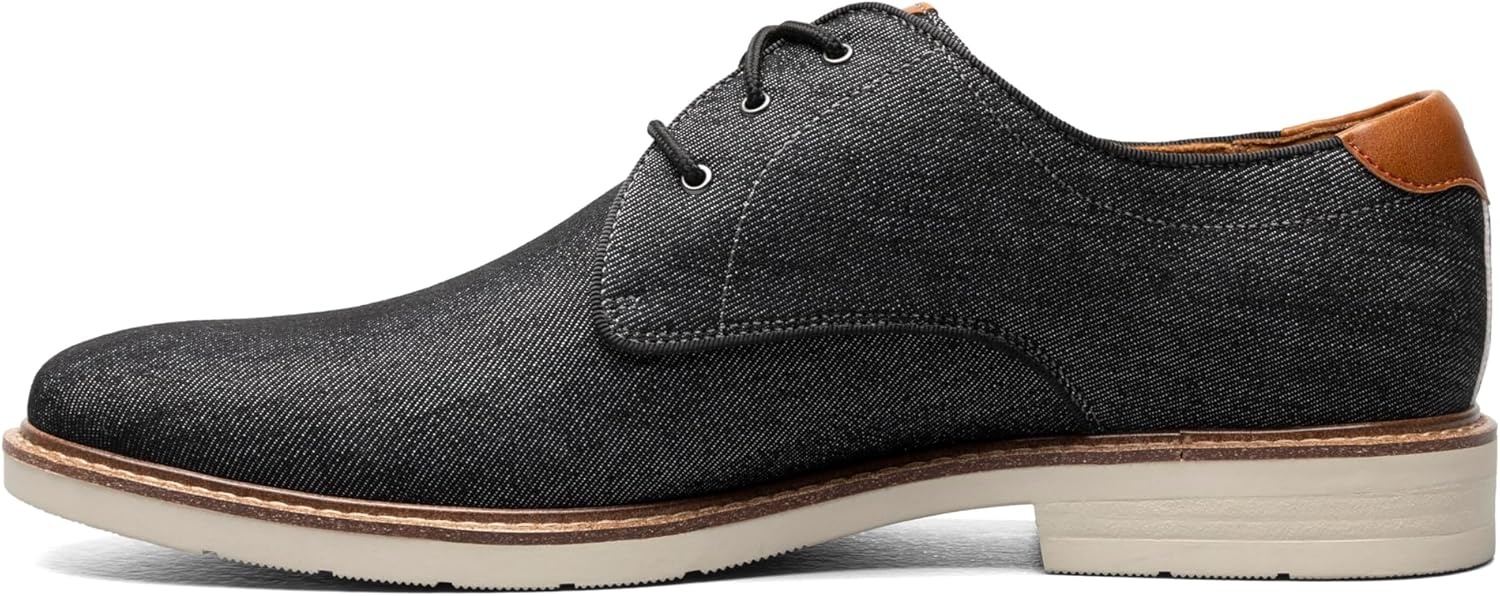 image:imageFlorsheim Herington Canvas Plain Toe OxfordBlack