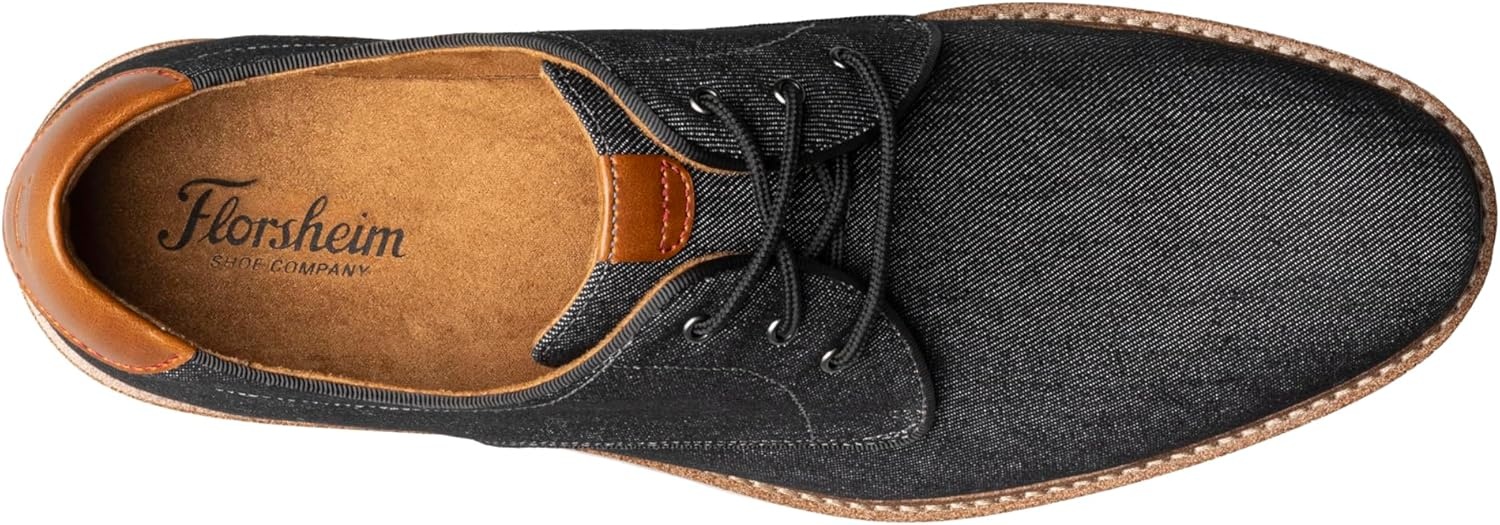 image:imageFlorsheim Herington Canvas Plain Toe OxfordBlack