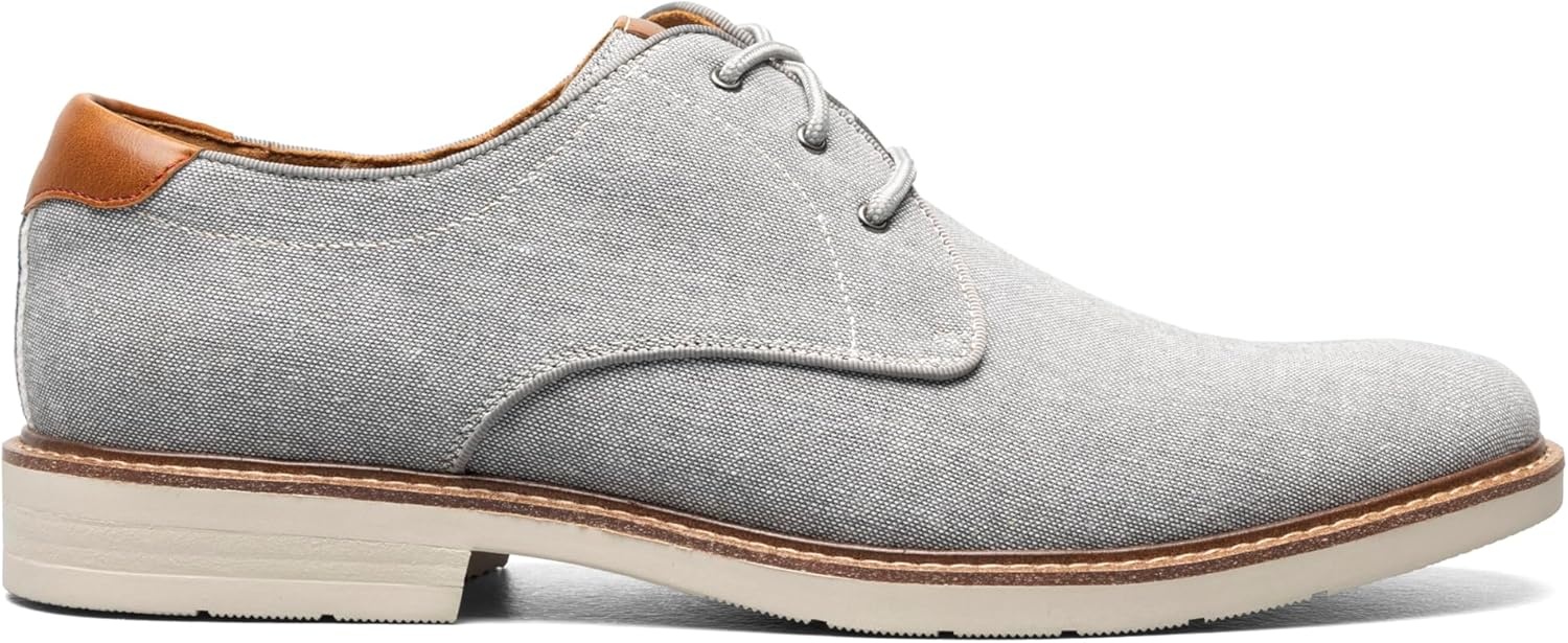 image:imageFlorsheim Herington Canvas Plain Toe OxfordGrey