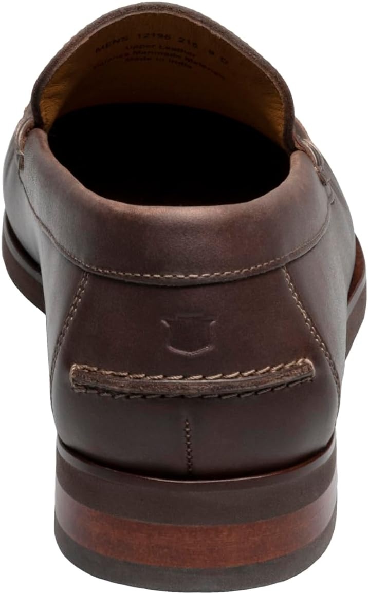 image:imageFlorsheim Mens Brisbane Flex Moc Toe Penny LoaferBrown Crazy Horse