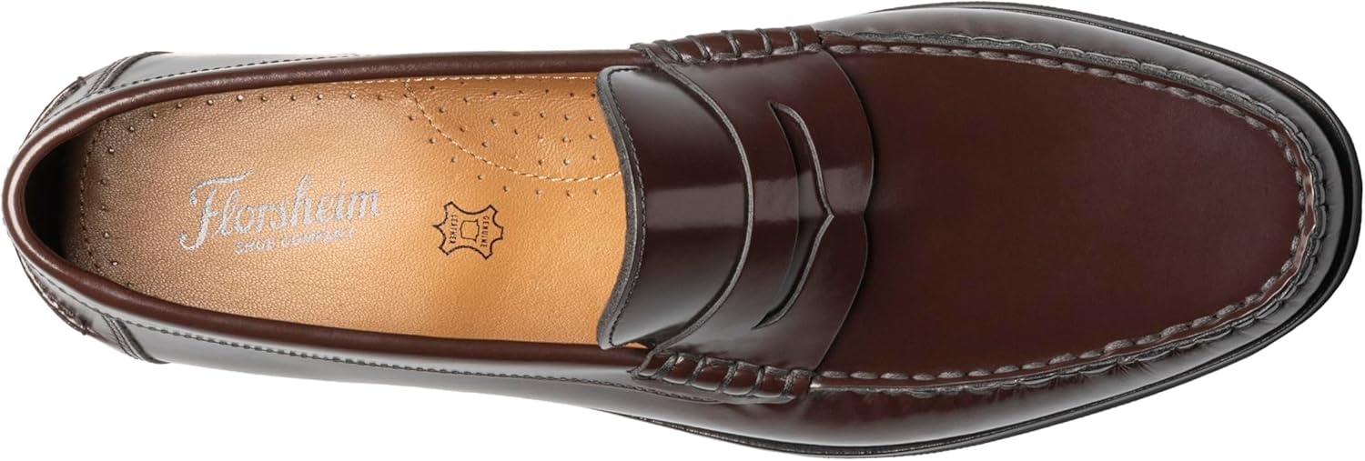 image:imageFlorsheim Mens Brisbane Flex Moc Toe Penny LoaferBurgundy