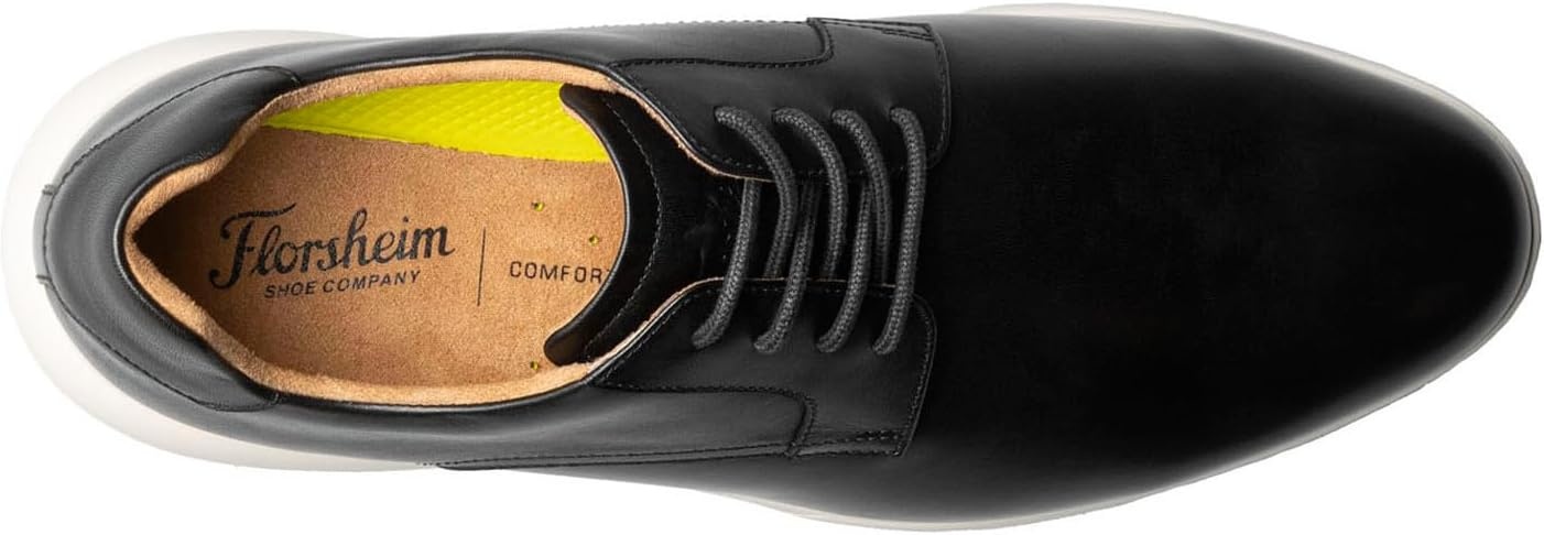image:imageFlorsheim Mens Dash Plain Toe OxfordBlack WWhite Sole