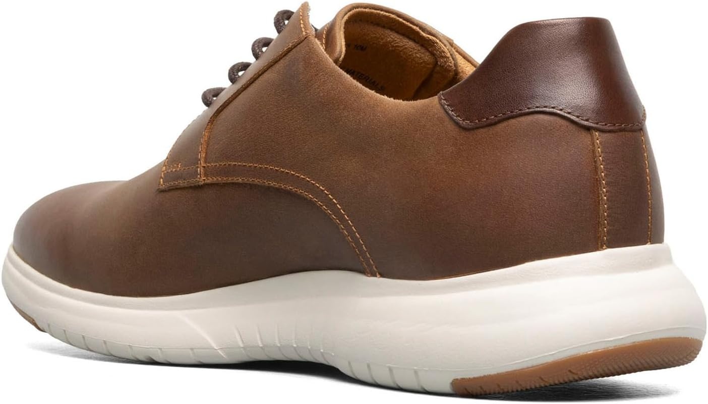 image:imageFlorsheim Mens Dash Plain Toe OxfordBrown Crazy Horse