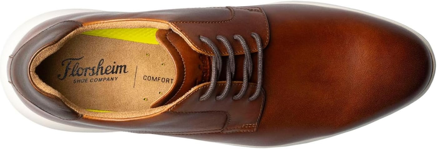 image:imageFlorsheim Mens Dash Plain Toe OxfordCognac
