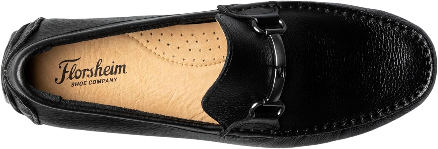 image:imageFlorsheim Mens Lago Moc Toe Bit DriverBlack Milled