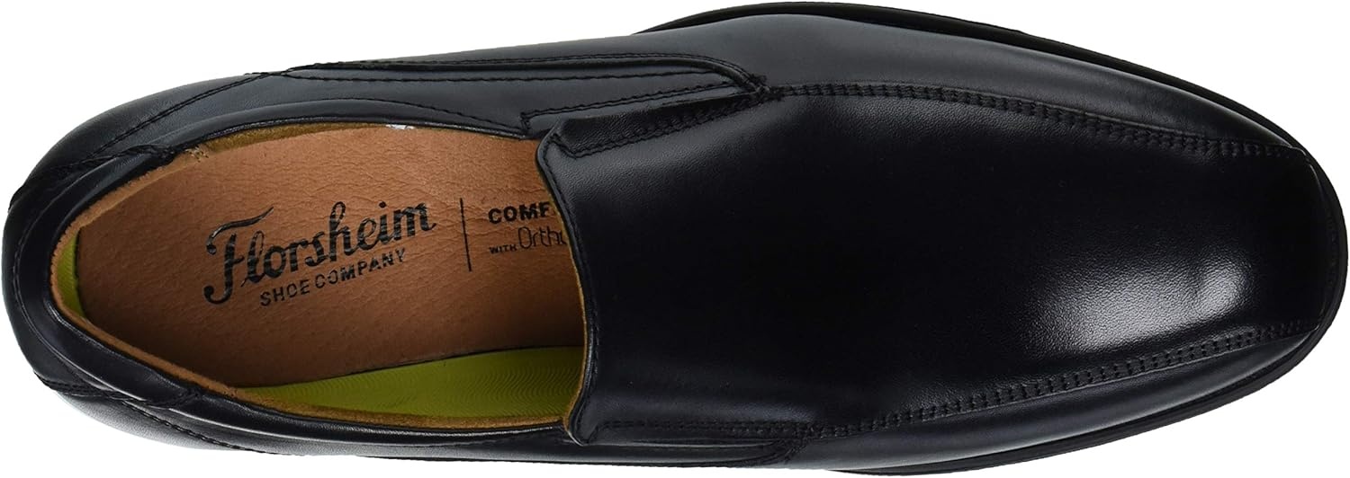 image:imageFlorsheim Mens Medfield Bike Toe Slip Loafer Dress ShoeBlack