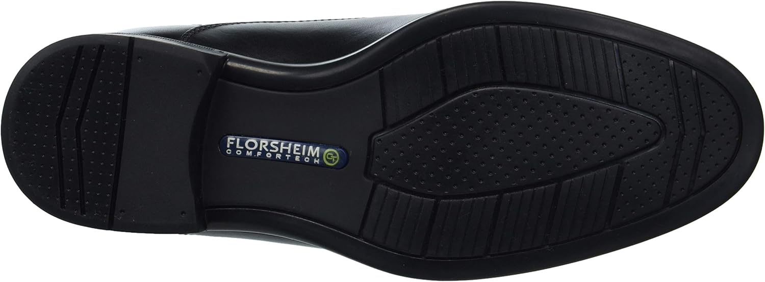 image:imageFlorsheim Mens Medfield Bike Toe Slip Loafer Dress ShoeBlack