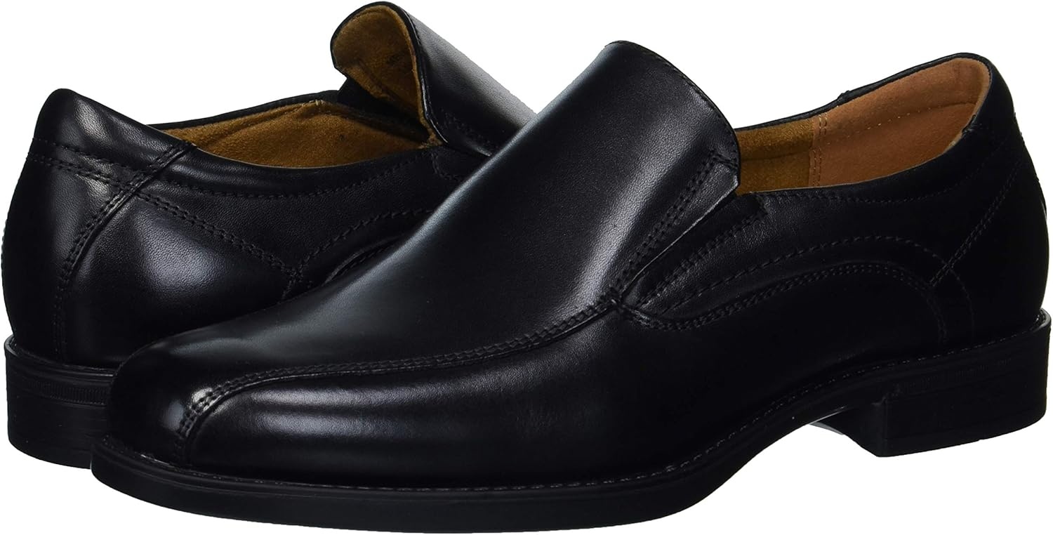 image:imageFlorsheim Mens Medfield Bike Toe Slip Loafer Dress ShoeBlack
