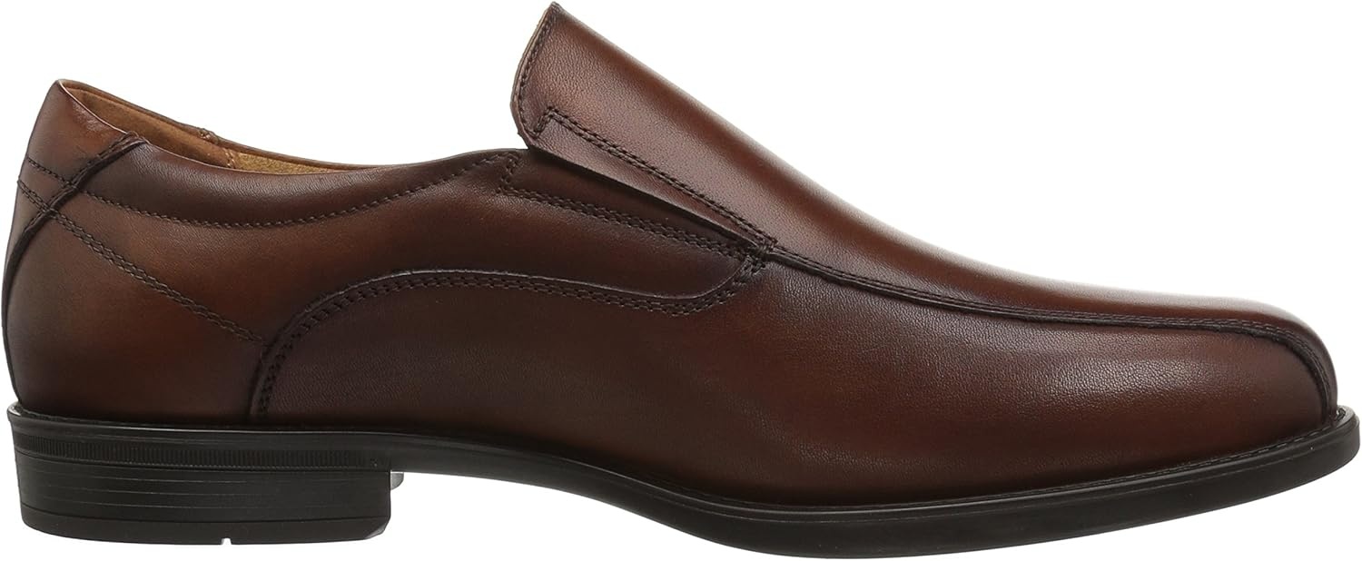 image:imageFlorsheim Mens Medfield Bike Toe Slip Loafer Dress ShoeBrown