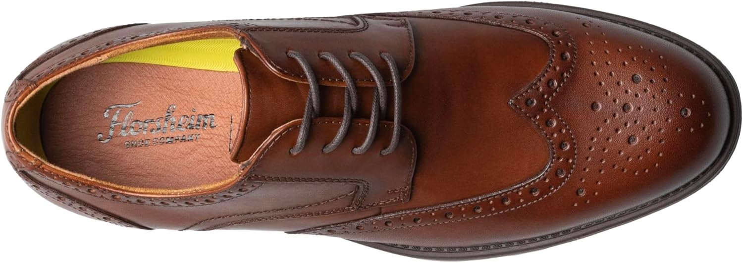 image:imageFlorsheim Mens Medfield Wing tip Oxford Dress ShoeCognac