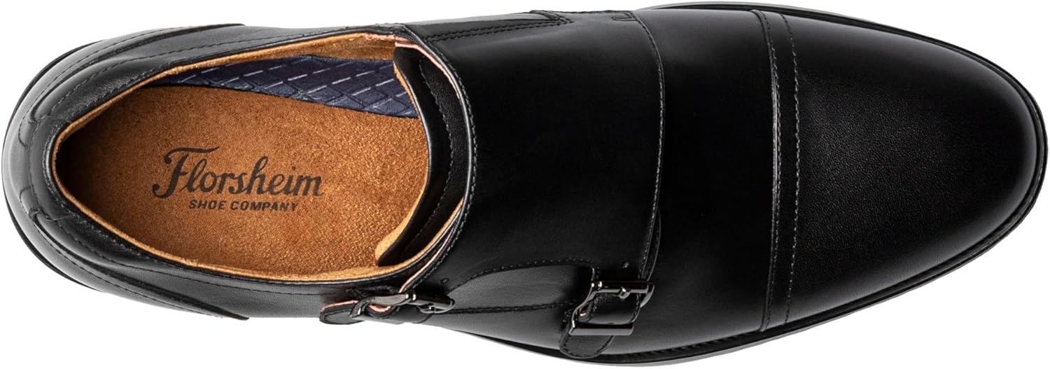 image:imageFlorsheim Mens Rubano Cap Toe Double Monk OxfordBlack