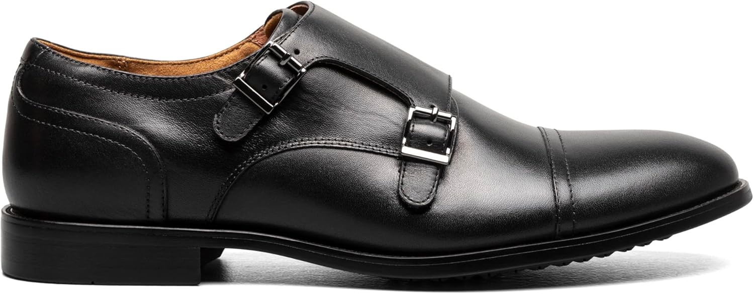 image:imageFlorsheim Mens Rubano Cap Toe Double Monk OxfordBlack