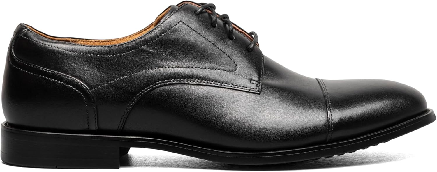 image:imageFlorsheim Mens Rubano Cap Toe OxfordBlack Smooth