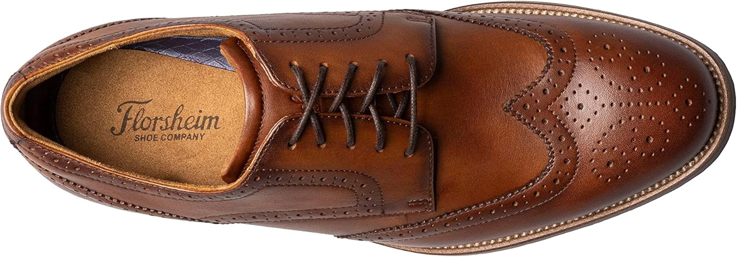 image:imageFlorsheim Mens Rubano Wingtip OxfordCognac