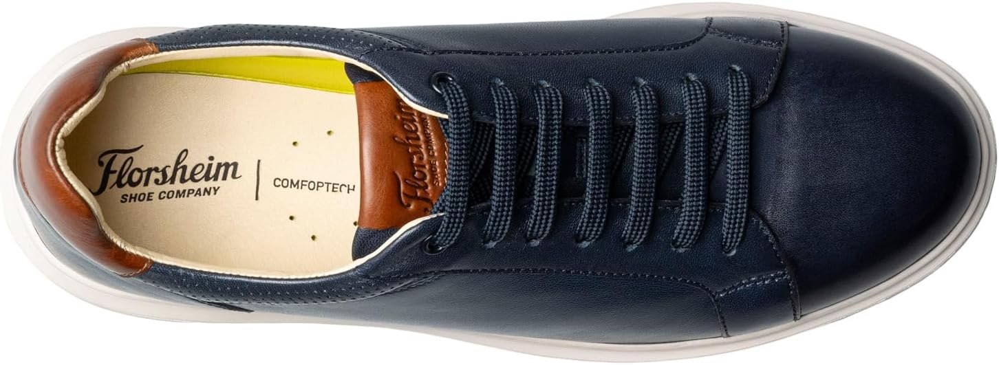image:imageFlorsheim Mens Social LaceUp SneakerNavycognac
