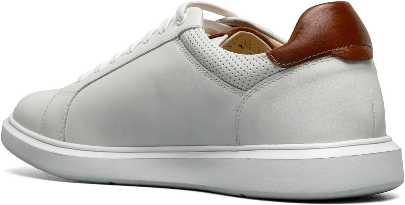 image:imageFlorsheim Mens Social LaceUp SneakerWhitecognac