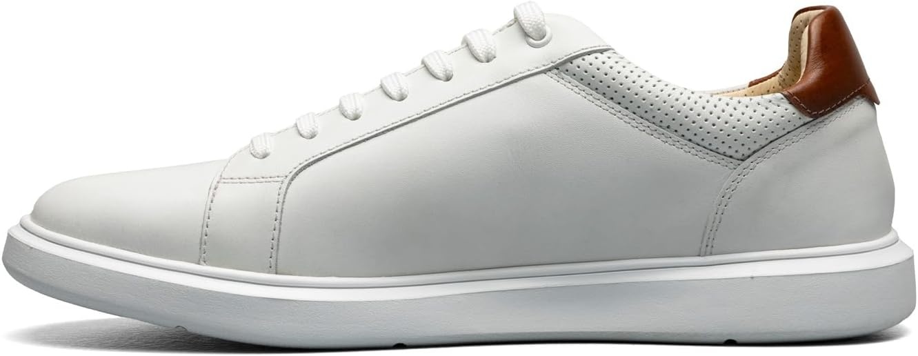 image:imageFlorsheim Mens Social LaceUp SneakerWhitecognac