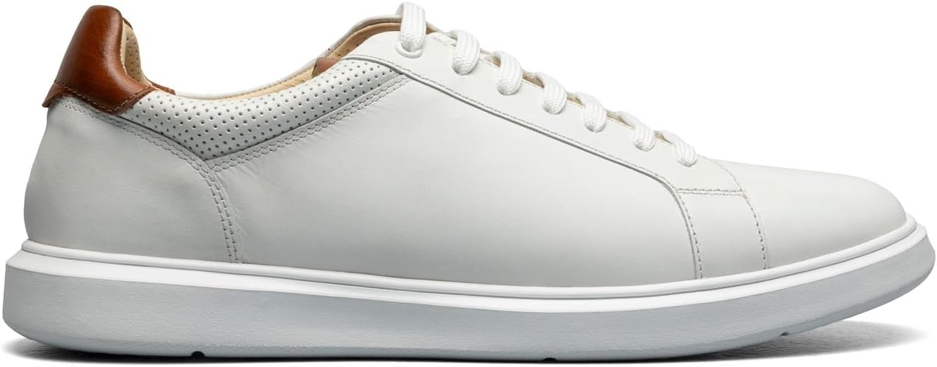 image:imageFlorsheim Mens Social LaceUp SneakerWhitecognac