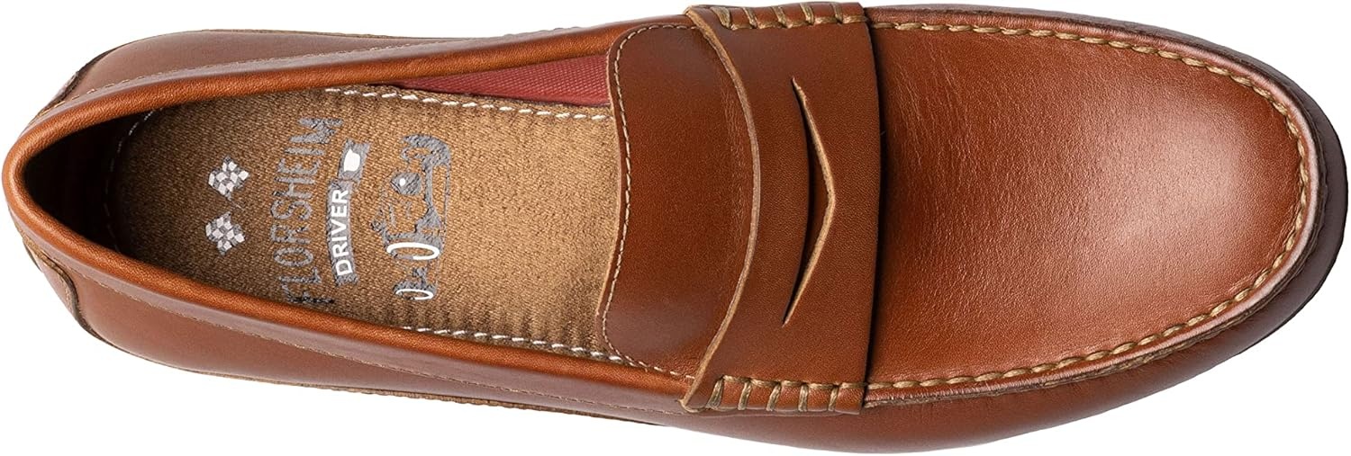 image:imageFlorsheim Mens Throttle Moc Penny LoaferCognac Smooth