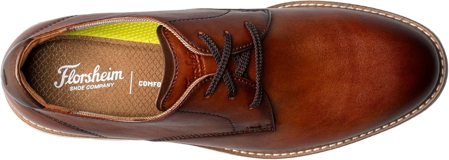 image:imageFlorsheim Mens Viso Plain Toe OxfordCognac Multi