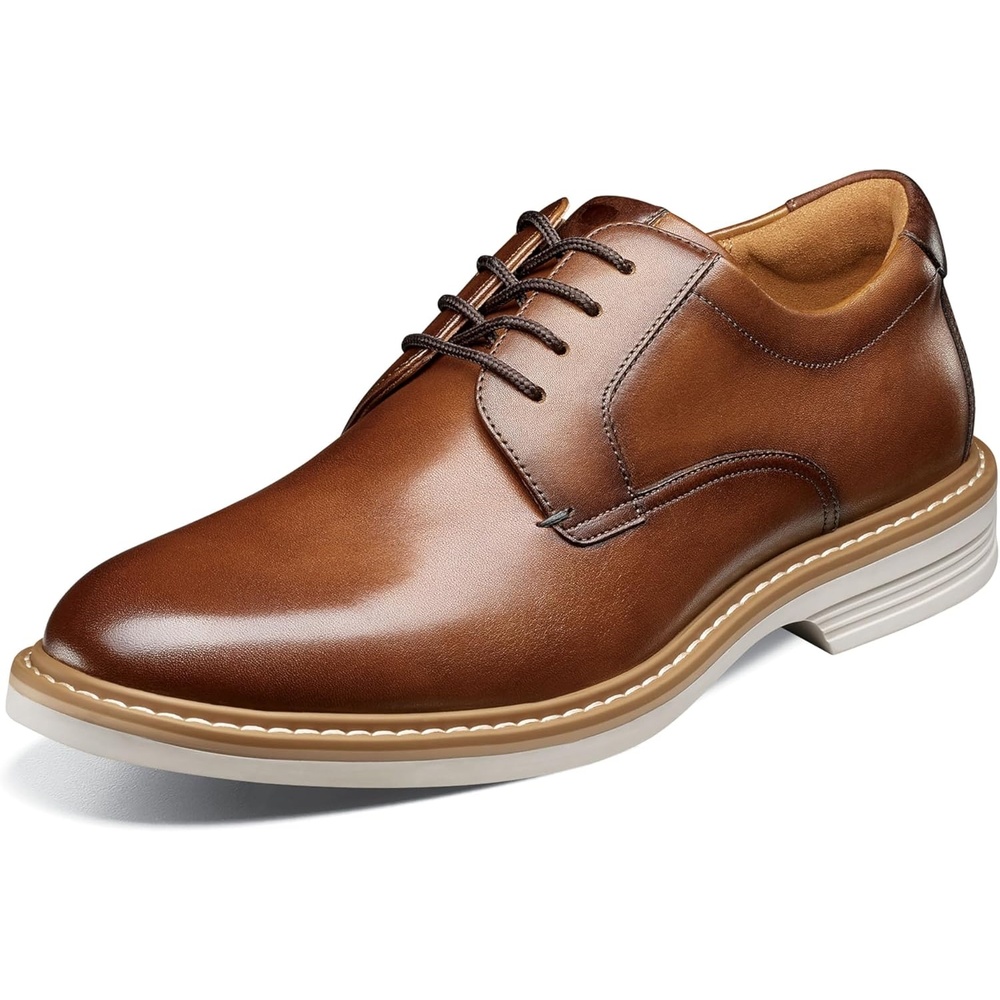 image:imageFlorsheim Mens Neufeld Plain Toe OxfordCognac Multi