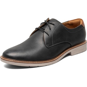 image:imageFlorsheim Mens Herington Plain Toe OxfordBlack Crazy Horse