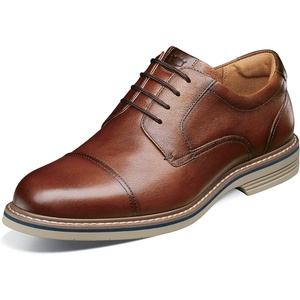 image:imageFlorsheim Mens Neufeld Cap Toe OxfordCognac Tumbled