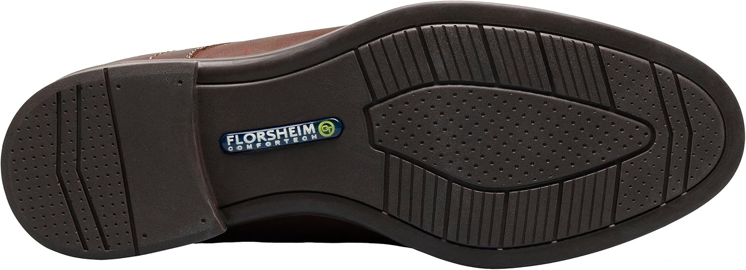 image:imageFlorsheim Mens Medfield Cap Toe OxfordBrown Crazy Horse