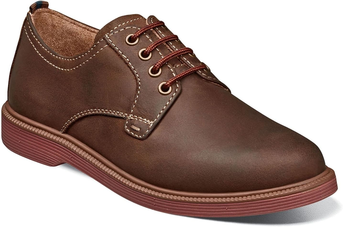 image:imageFlorsheim Supacush Plain Toe Ox Jr Boys ToddlerYouth OxfordBrown