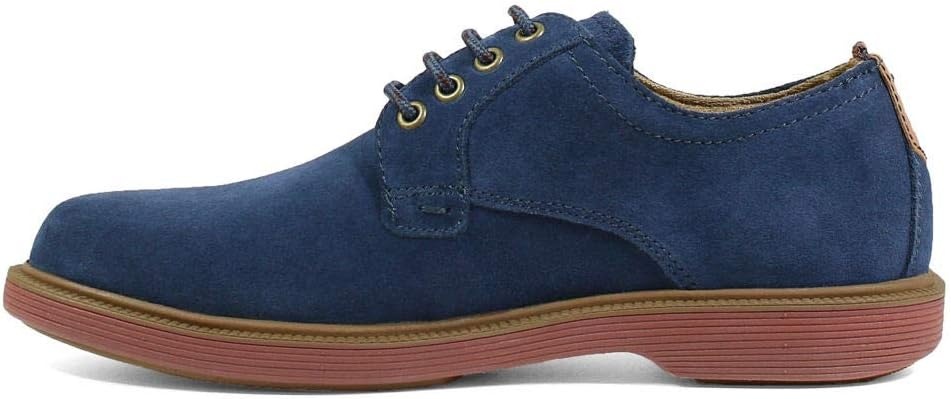 image:imageFlorsheim Supacush Plain Toe Ox Jr Boys ToddlerYouth OxfordNavy SuedeBrick Sole