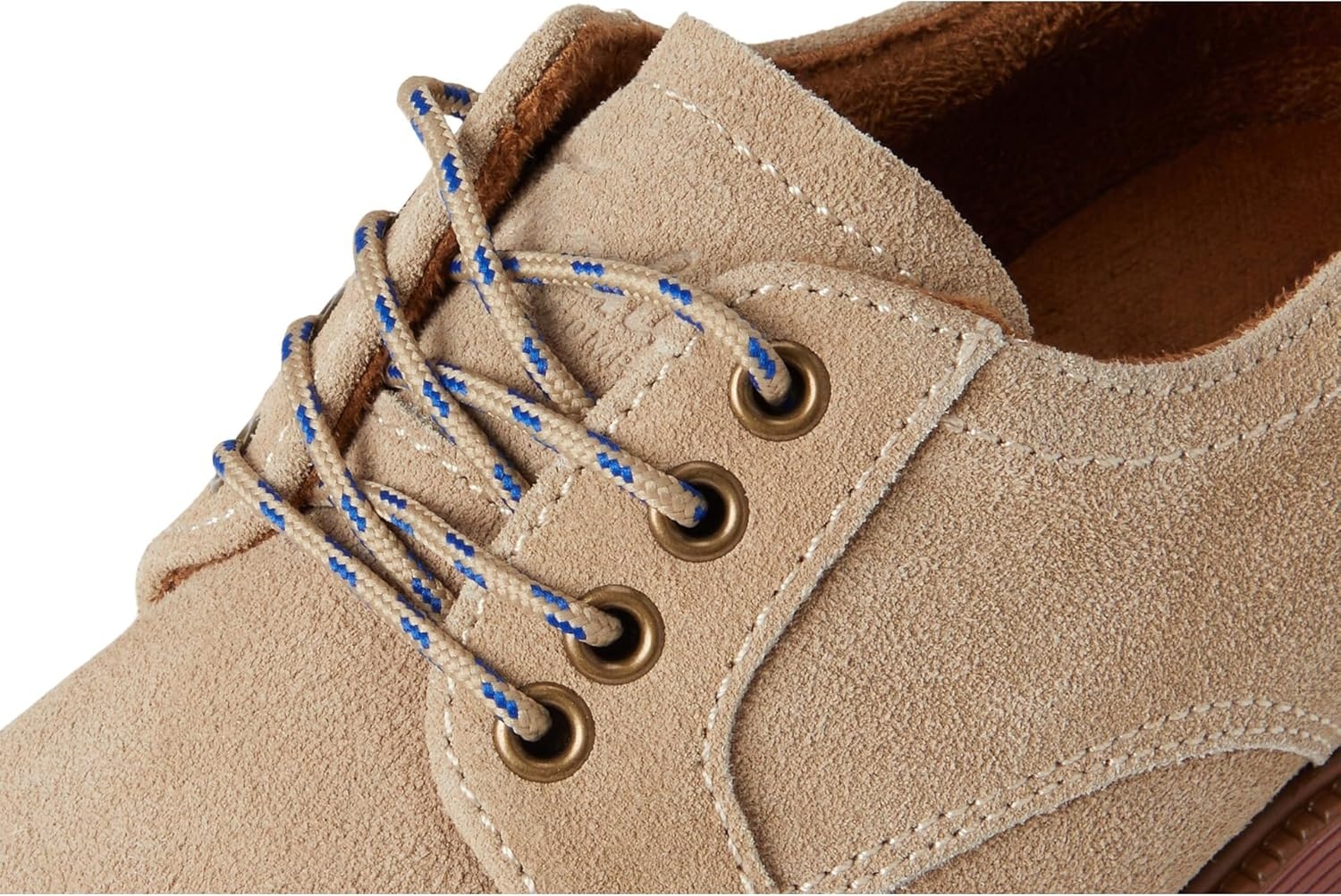 image:imageFlorsheim Supacush Plain Toe Ox Jr Boys ToddlerYouth OxfordSand SuedeBrick Sole