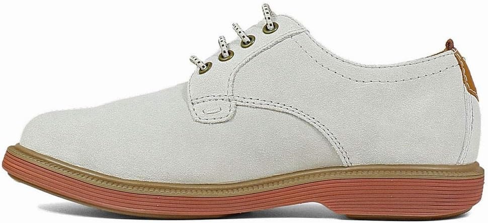 image:imageFlorsheim Supacush Plain Toe Ox Jr Boys ToddlerYouth OxfordWhite SuedeBrick Sole