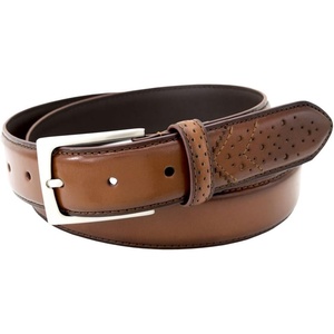 image:imageFlorsheim 32mm Wing Tip Leather BeltCognac