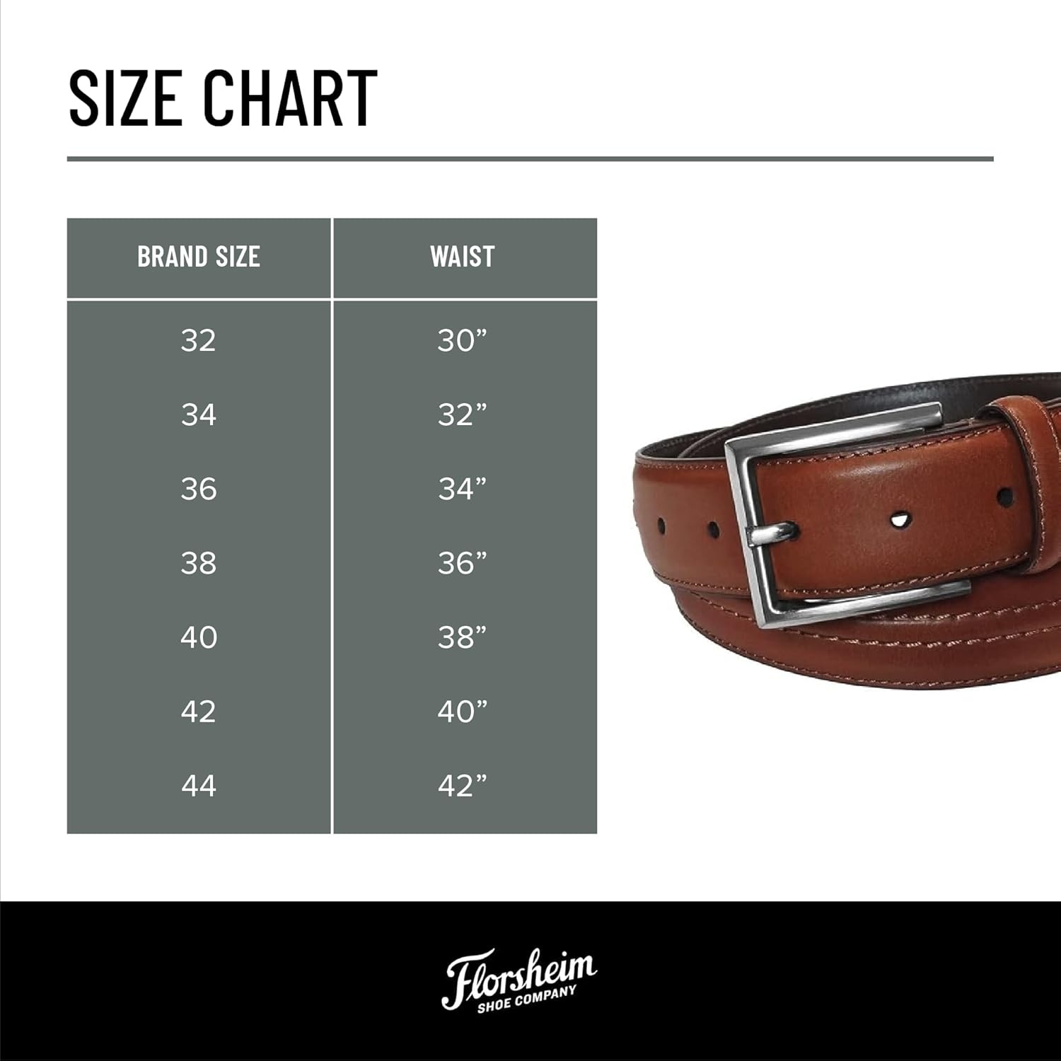 image:imageFlorsheim Albert 40mm Belt MensBrown