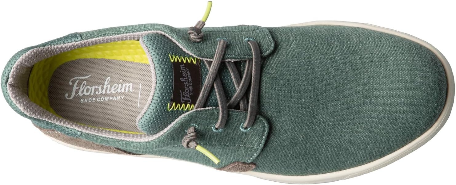 image:imageFlorsheim Crossover Canvas Elastic Lace SlipOn SneakerGreen Canvas