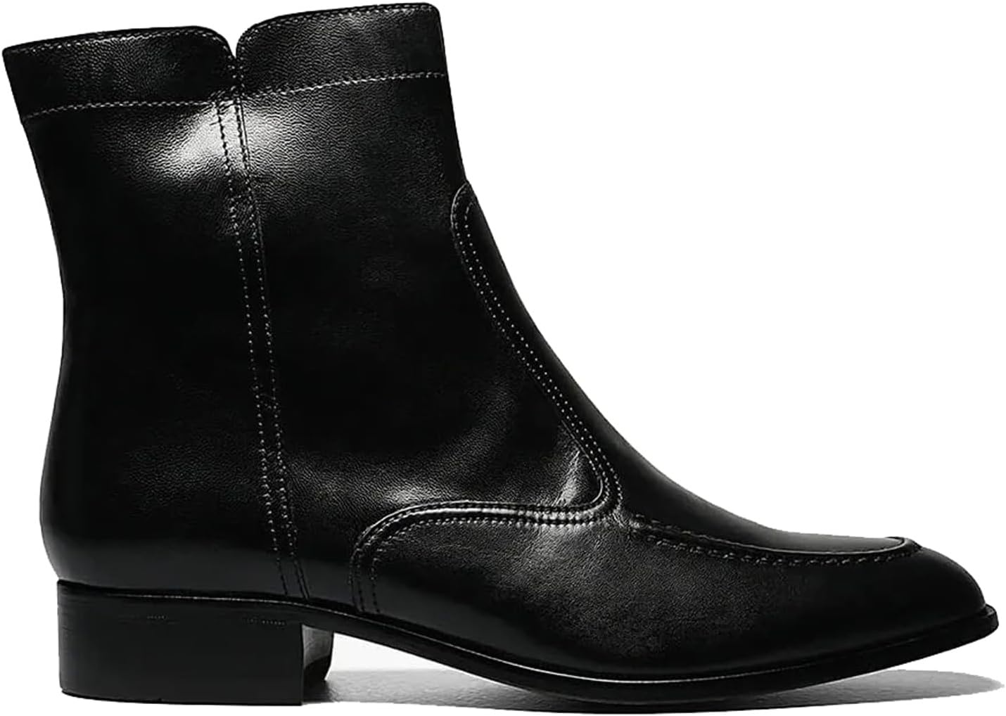 image:imageFlorsheim Essex Zip Boot Black Leather Mens Dress 1707401Black