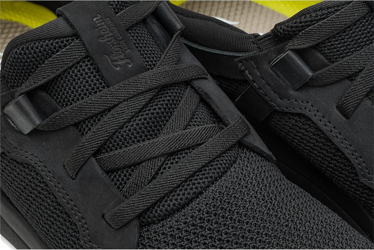 image:imageFlorsheim Fleet Knit Elastic Lace Slipon Hands FreeBlack