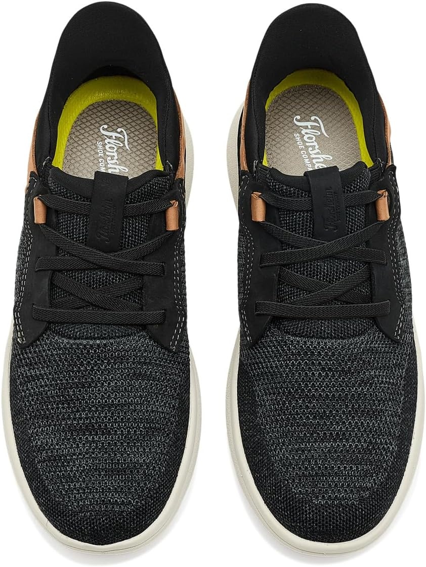 image:imageFlorsheim Fleet Knit Elastic Lace Slipon Hands FreeBlack Multi