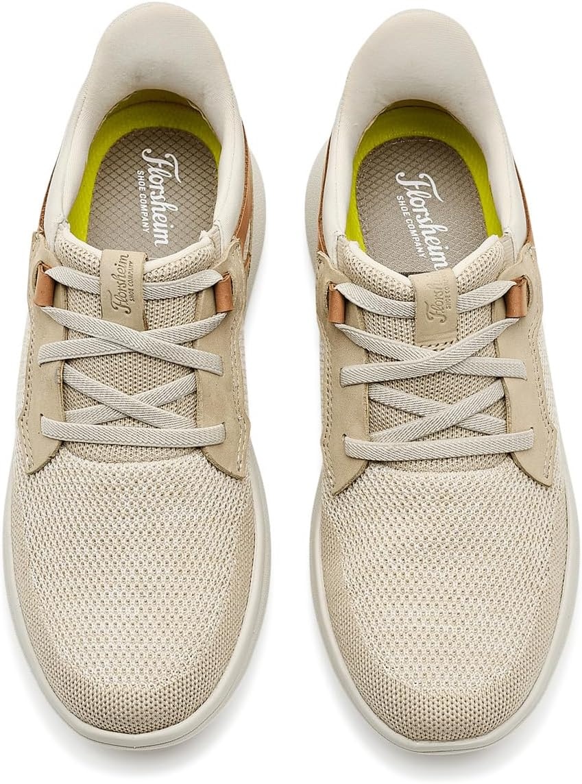 image:imageFlorsheim Fleet Knit Elastic Lace Slipon Hands FreeIce Multi