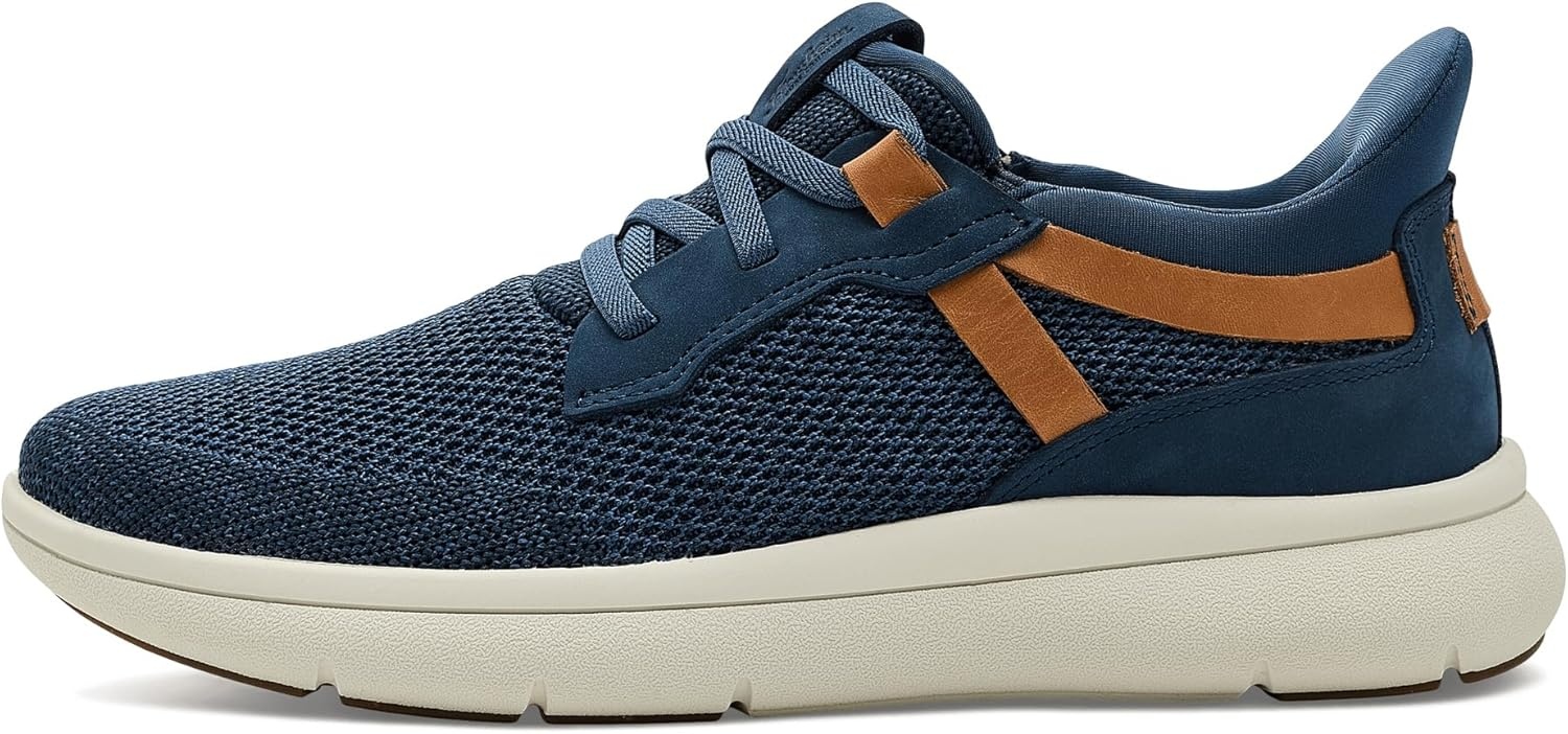 image:imageFlorsheim Fleet Knit Elastic Lace Slipon Hands FreeNavy Multi