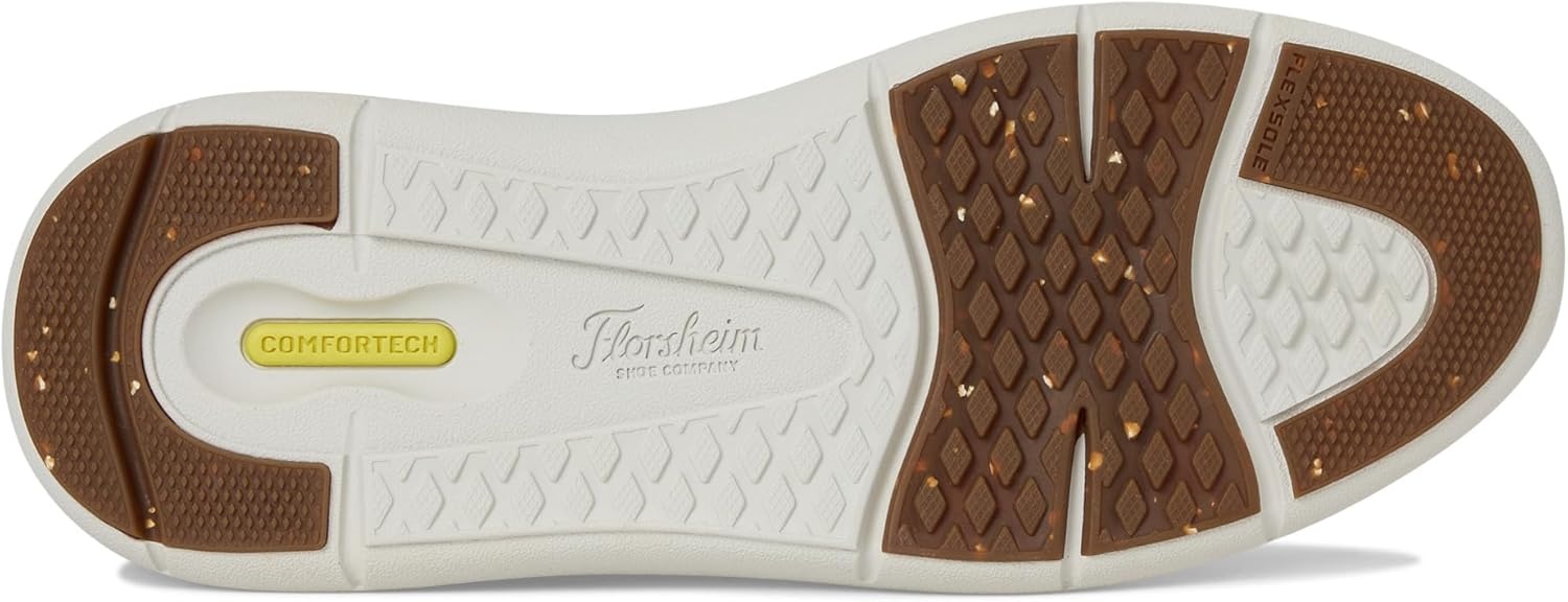 image:imageFlorsheim Fleet Perf Toe Elasti Lace Sneaker Mens OxfordCognac