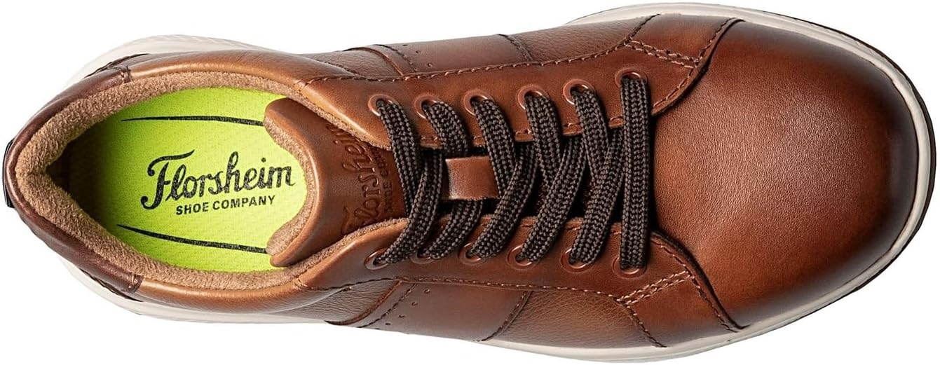 image:imageFlorsheim Great Lakes Lace to Toe Jr Boys ToddlerYouth OxfordCognac