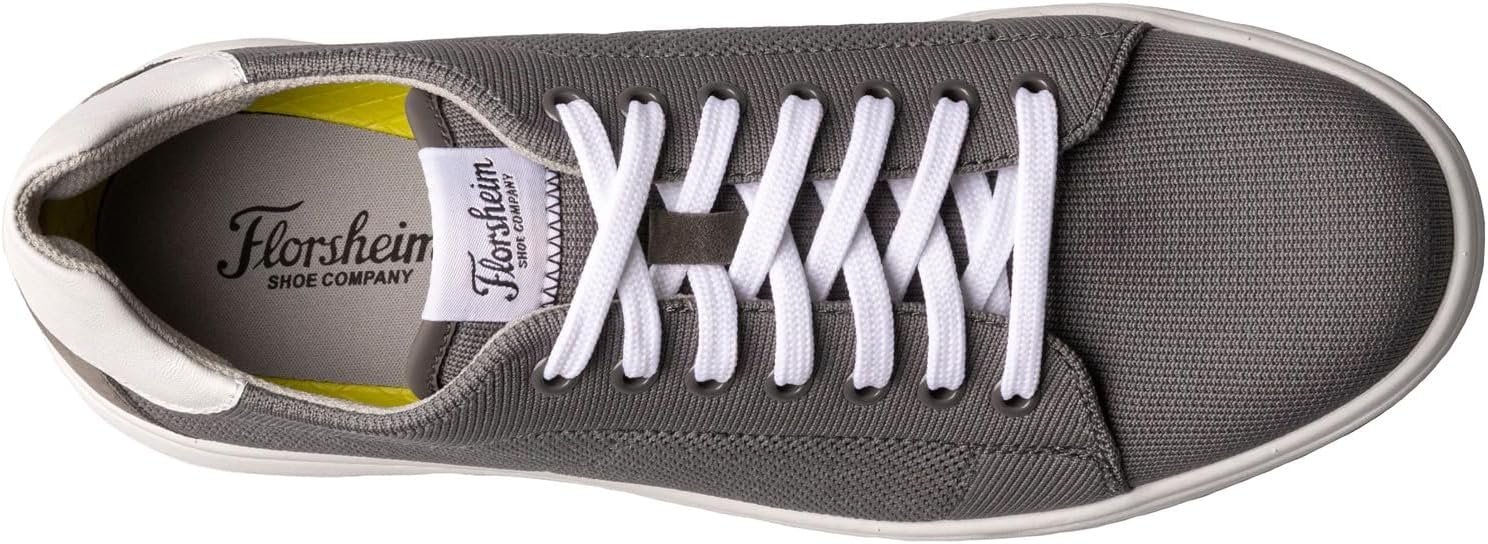 image:imageFlorsheim Heist Lace Knit Lace to Toe Sneaker Mens OxfordGrey